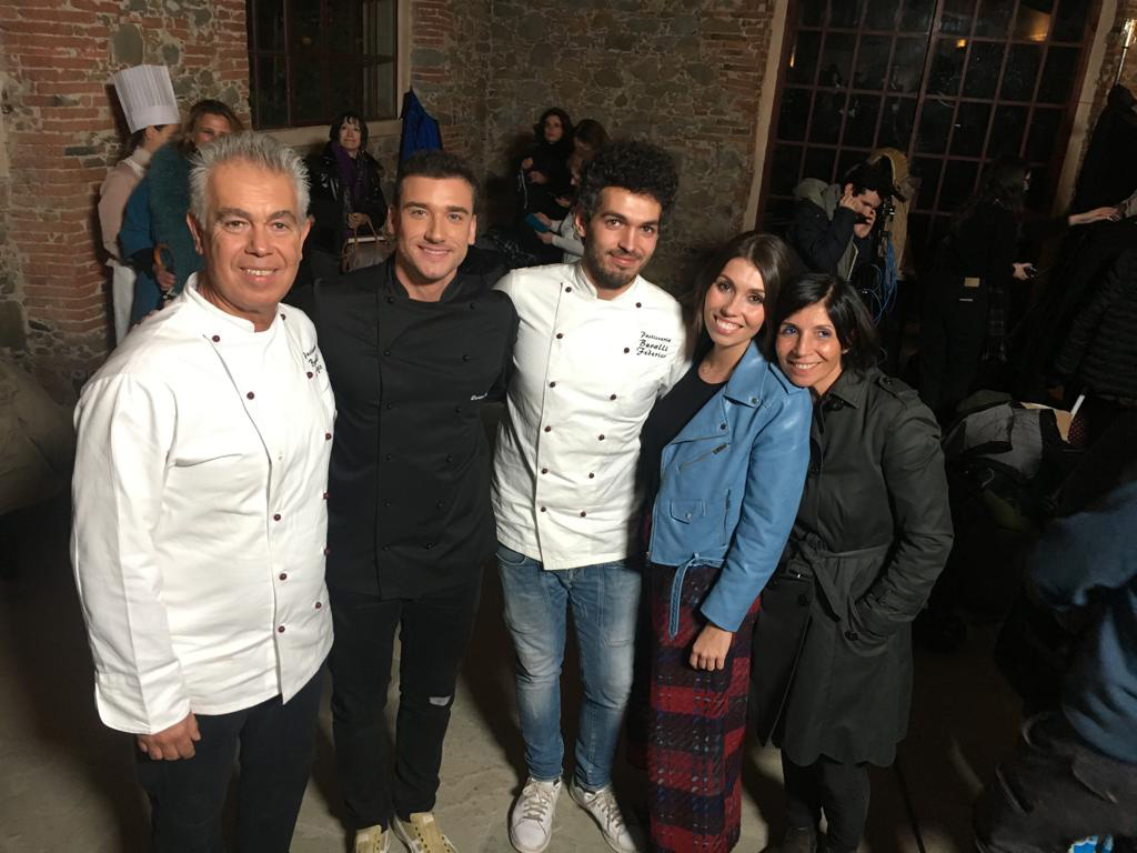 Famiglia Buralli, con Damiano Carrara in occasione di cake star